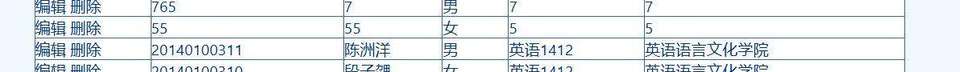 删除学生